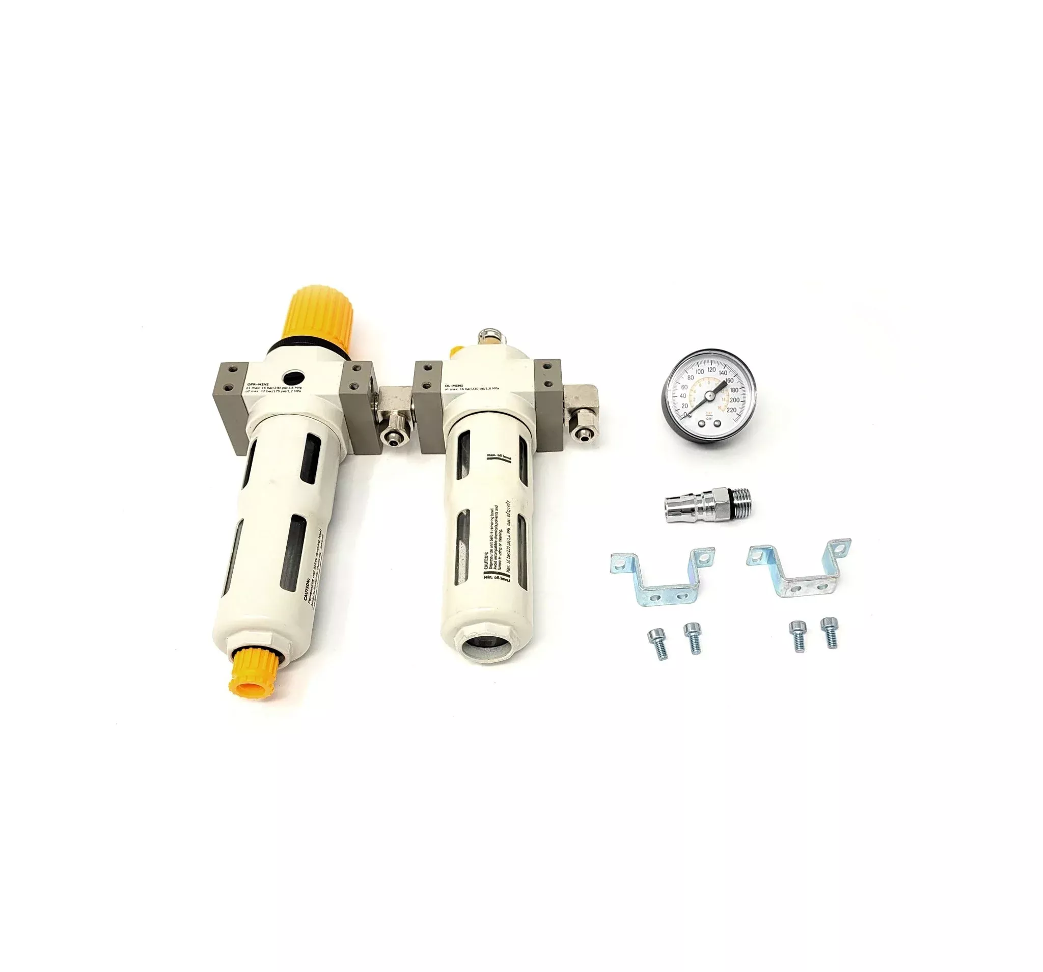 Automatic Air Filter Regulator Lubricator Tall