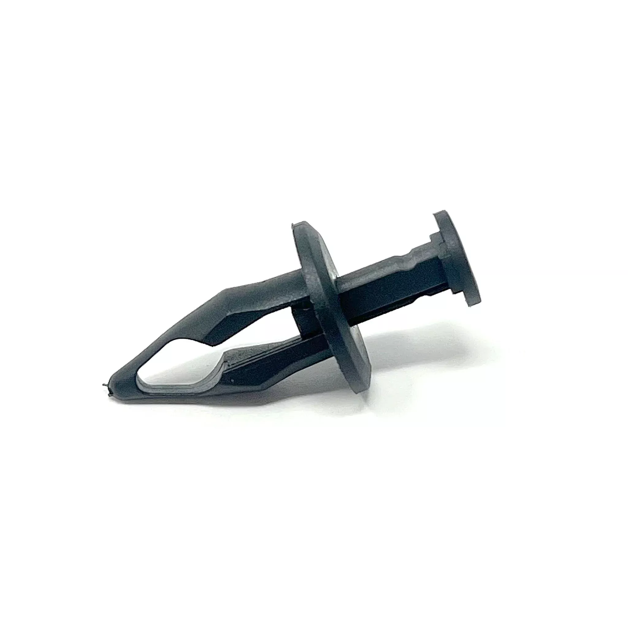Black Nylon Front Bumper Ret - 9.5mm Hole 18mm Flng 23mm Stem (25pk)