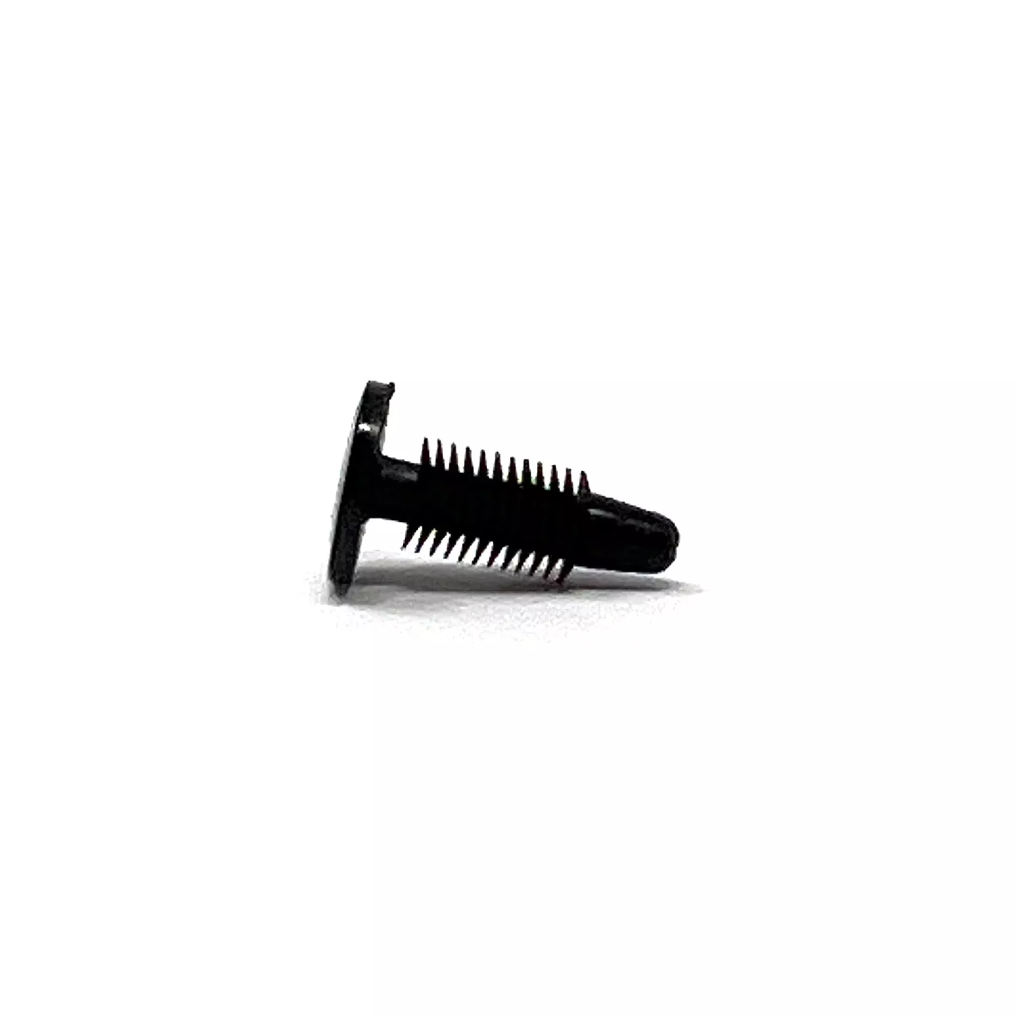 Black Nylon Trim Panel Ret - 1/4" Hole 1/2" Hd 23/32" Stem (50pk)