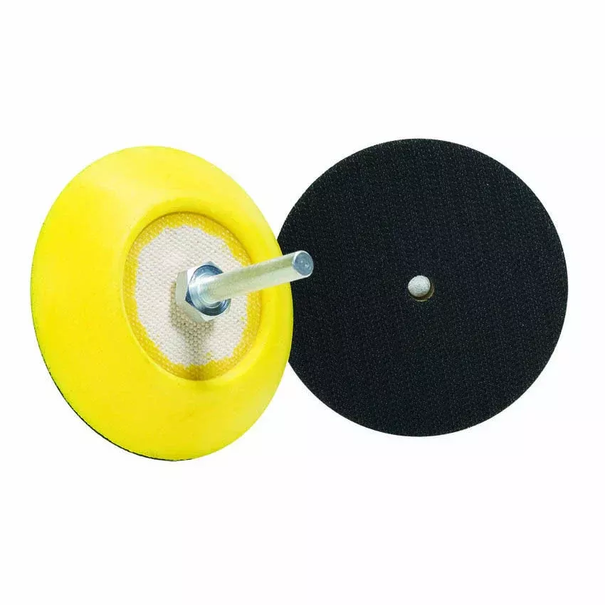 BUF 300Y – 3″ Grip Backing Plate with Two Adapters