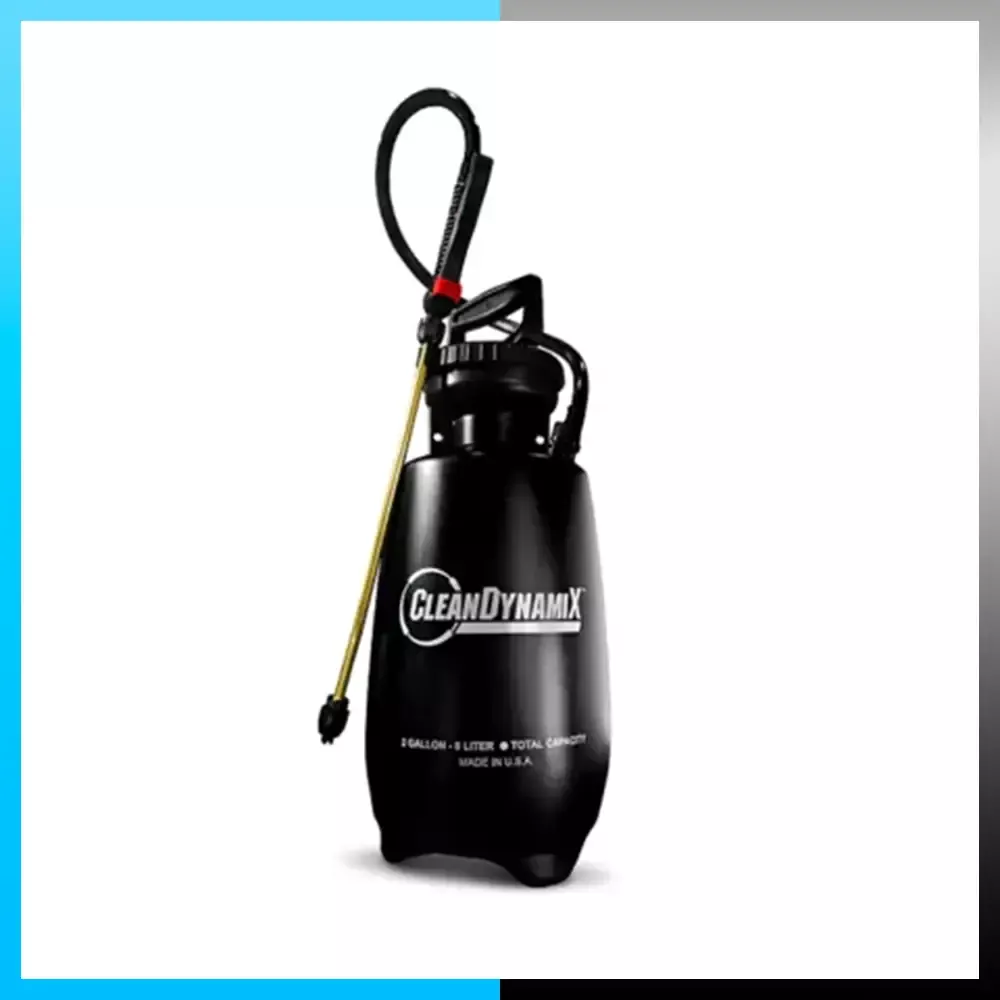 Clean DynamiX – 2 gallon Premium Pump Sprayer w/ Relief Valve