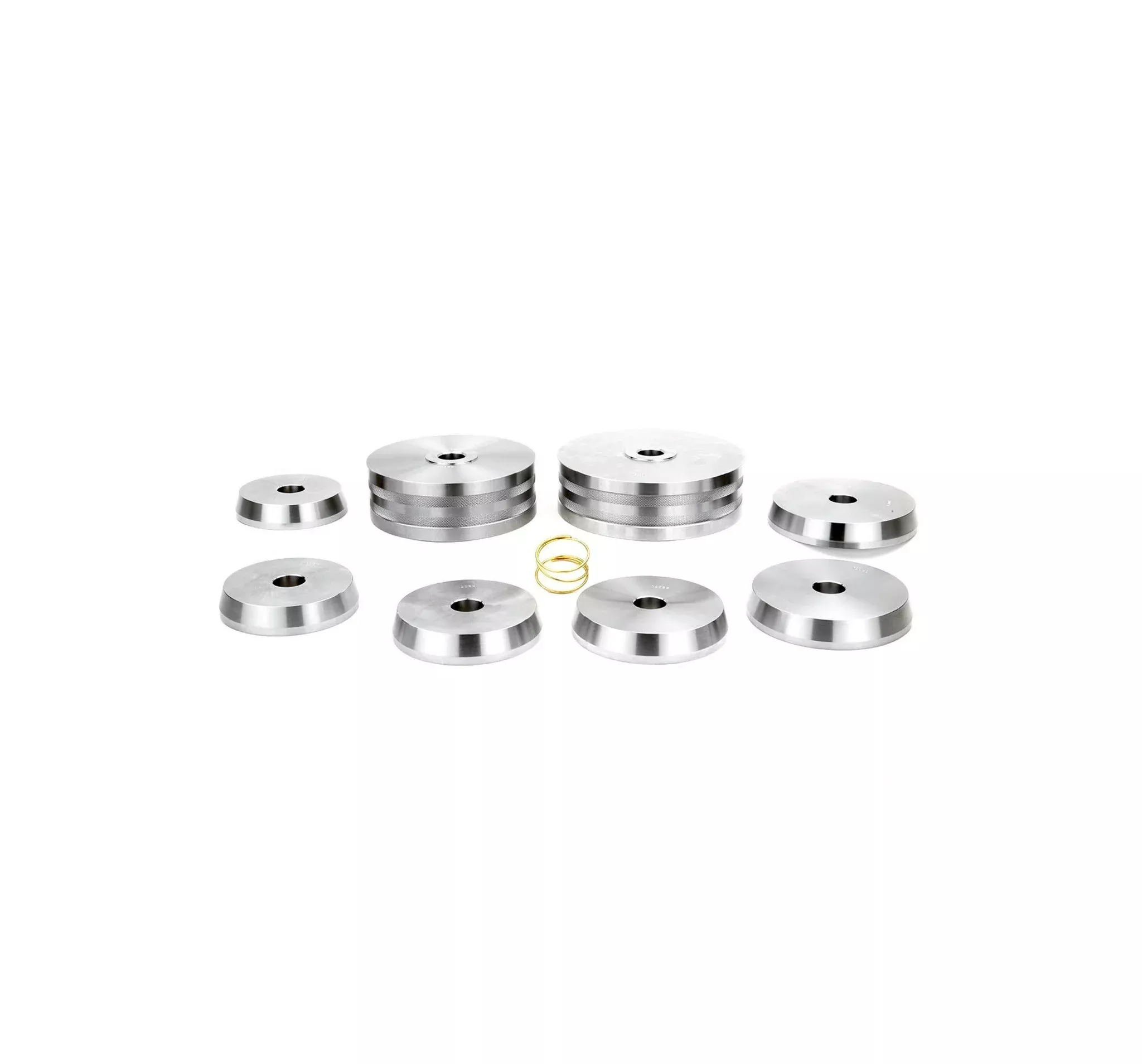 Complete Adapter Set for Heavy truck (Hubless flat Rotors) Ammco , Hunter, Accuturn, Bosch