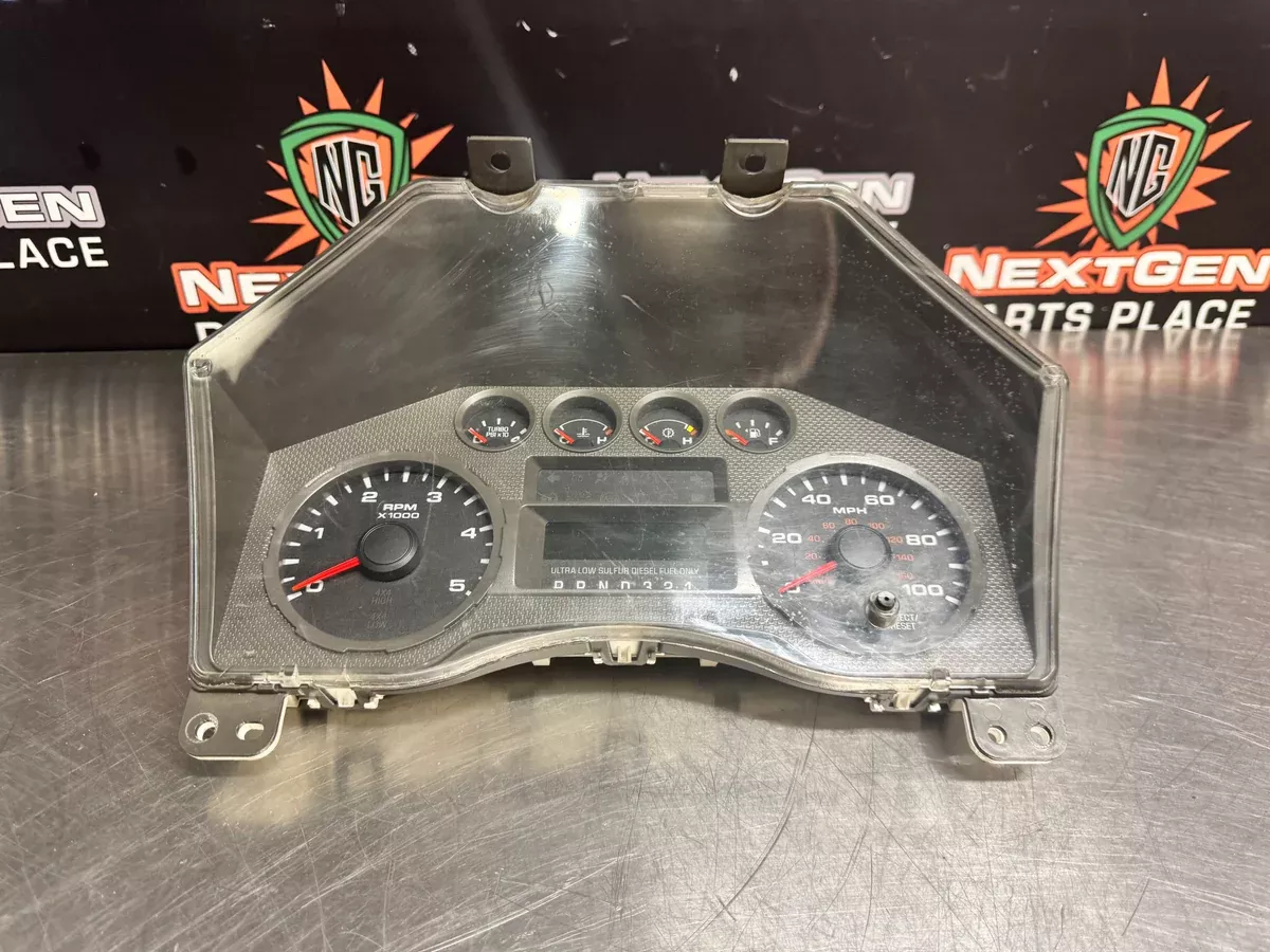 (Copy) 2009 FORD F550 DIESEL INSTRUMENT CLUSTER OEM #595