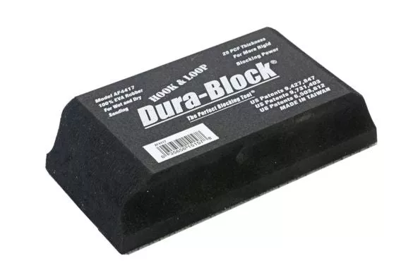 Dura-Block (AF4417) Hook & Loop Black 5.25" Sanding Durablock