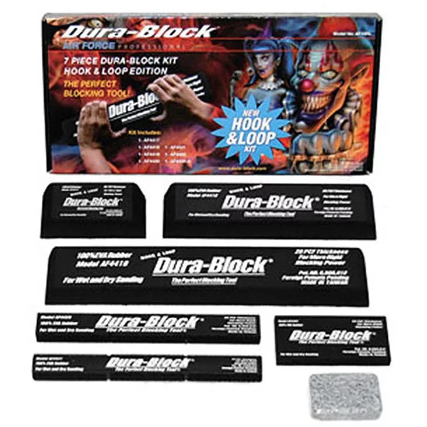 Dura-Block AF44HL 7 Piece Hook And Loop Dura-Block Kit