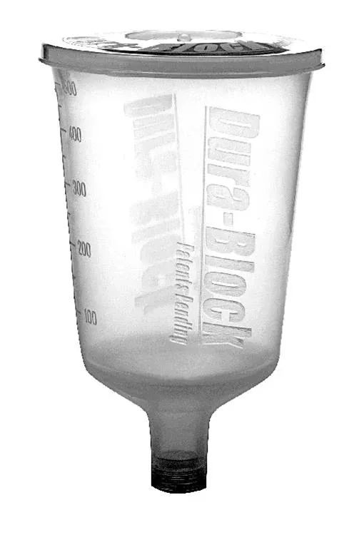 Dura-Block CE500 - Pack of 50 "Cup Eliminator" 500cc Disposable Plastic Paint Cups