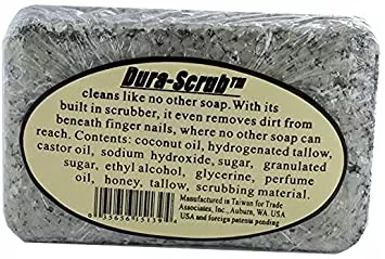 Dura-Scrub - Heavy Duty Soap Bar with Built in Scrubber - AF4408S