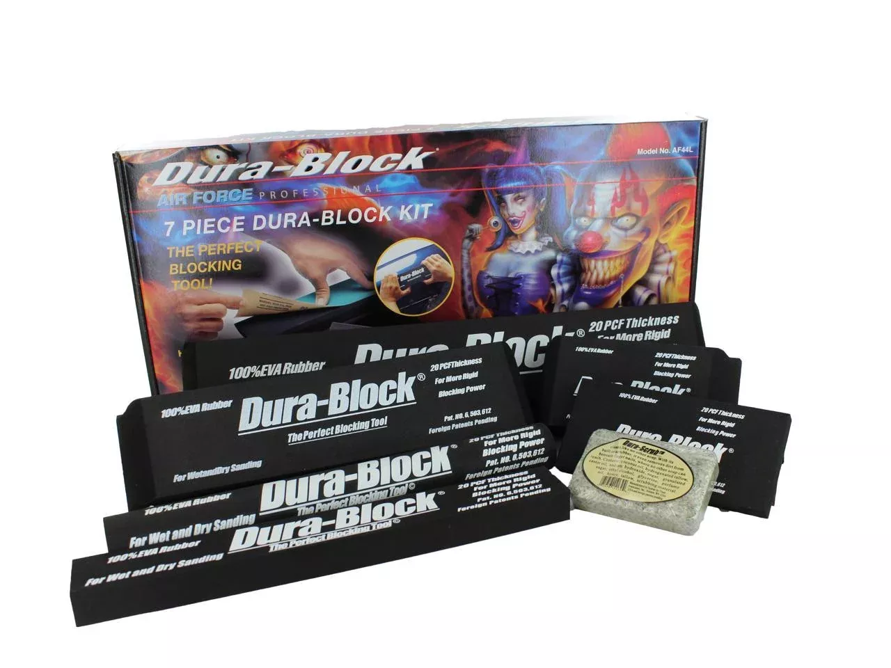 Durablock 7 Piece Standard (Original) Sanding Block Kit AF44L