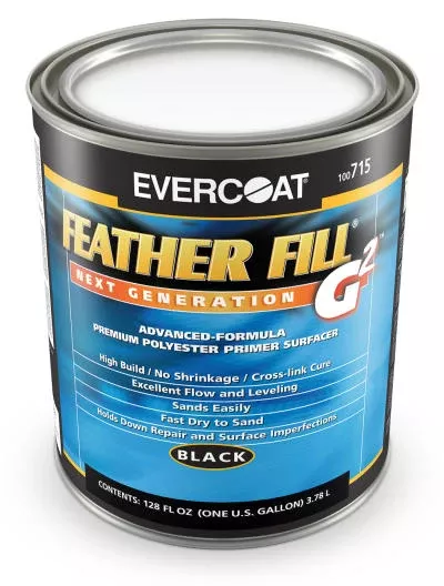 Evercoat 715 - Feather Fill G2 (Black, Gallon)