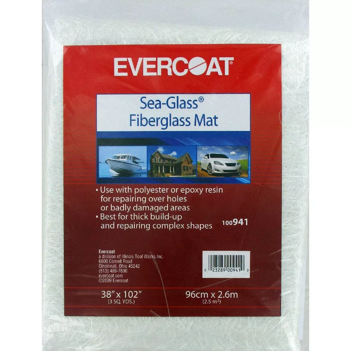 Evercoat 941 - Fiberglass Mat (3 Square Yard)