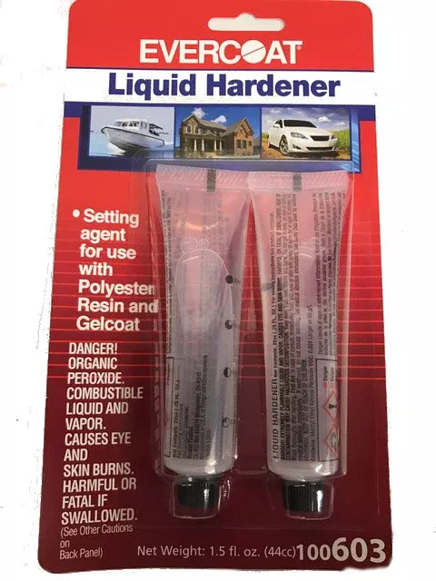 Evercoat Liquid Hardener, 44Cc For-Gallon, FIB-603