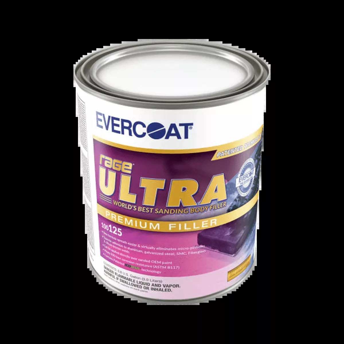 Evercoat Rage Ultra Body Filler Case of 4 Gallons