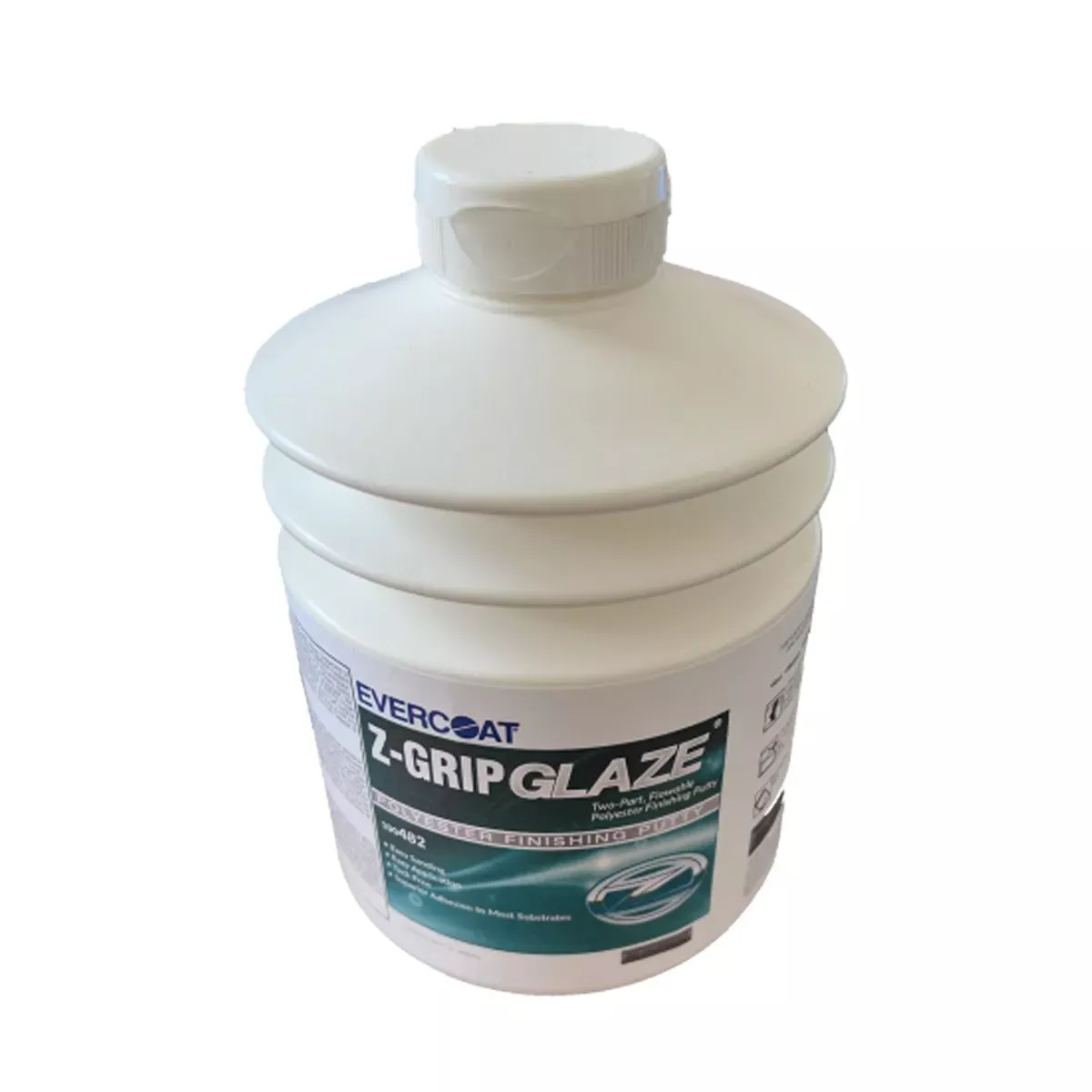 Evercoat Z-Grip Glaze Polyester Finishing Putty – 30 oz. Pump Case of 6