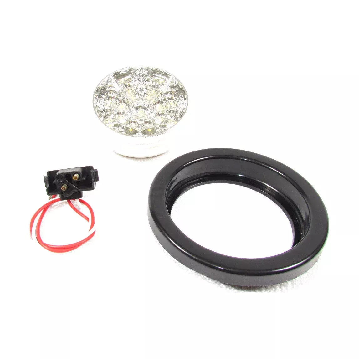F235305 | BACK UP CLEAR, 4" DIA. 17 LED CHROMED REFLECTOR SEALED KIT