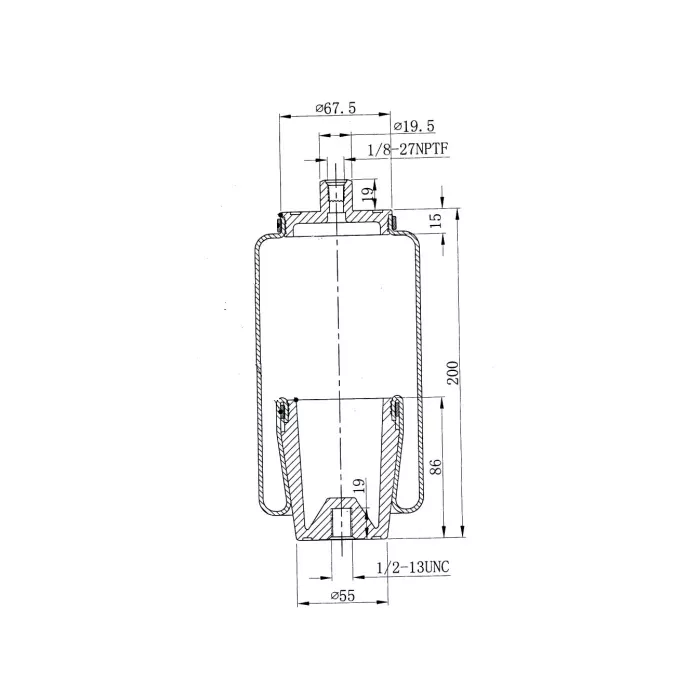 F245575 | F7017 SPRING CAB SUSPENSION