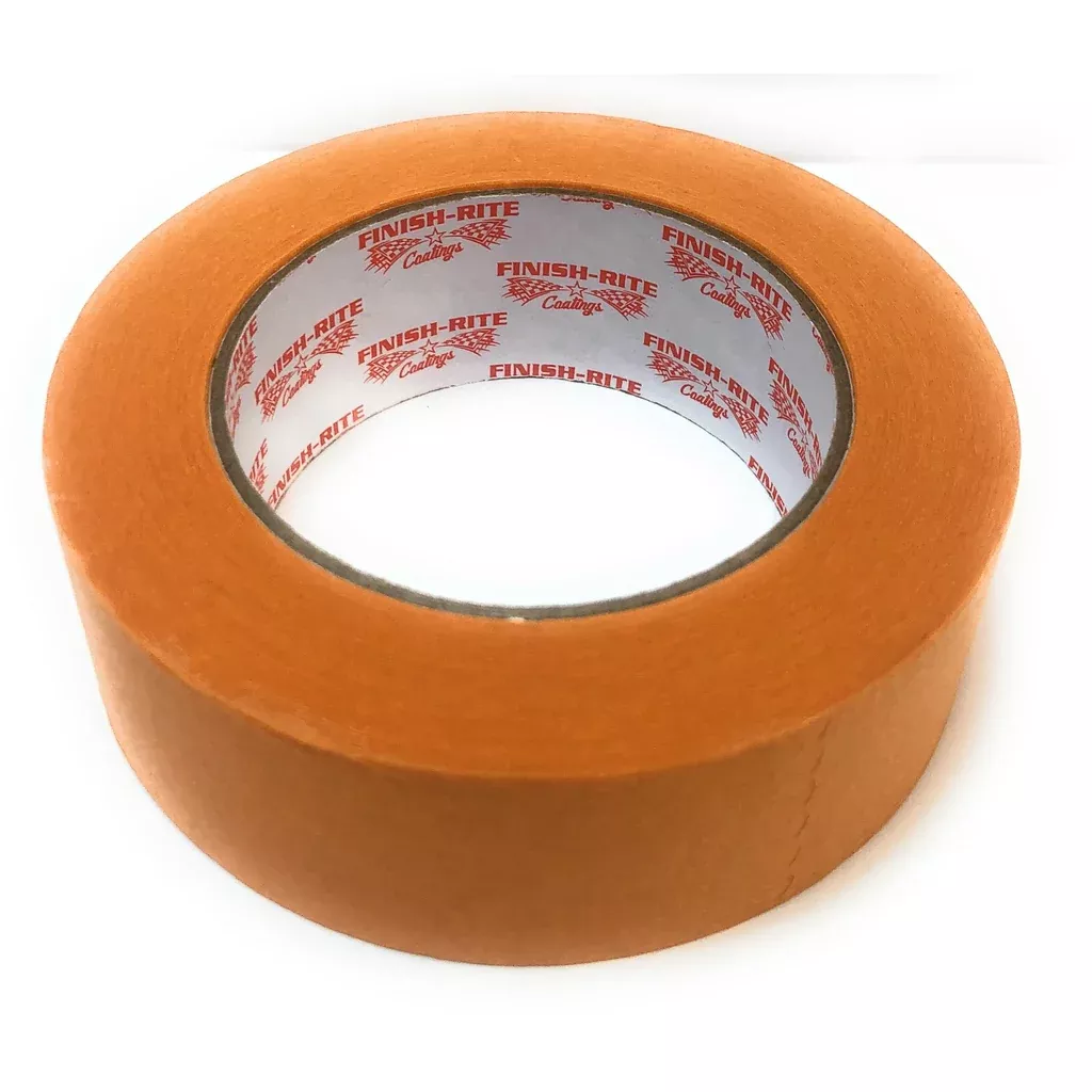Finish-Rite Automotive Refinish Orange Masking Tape, 2" 60 yds/each