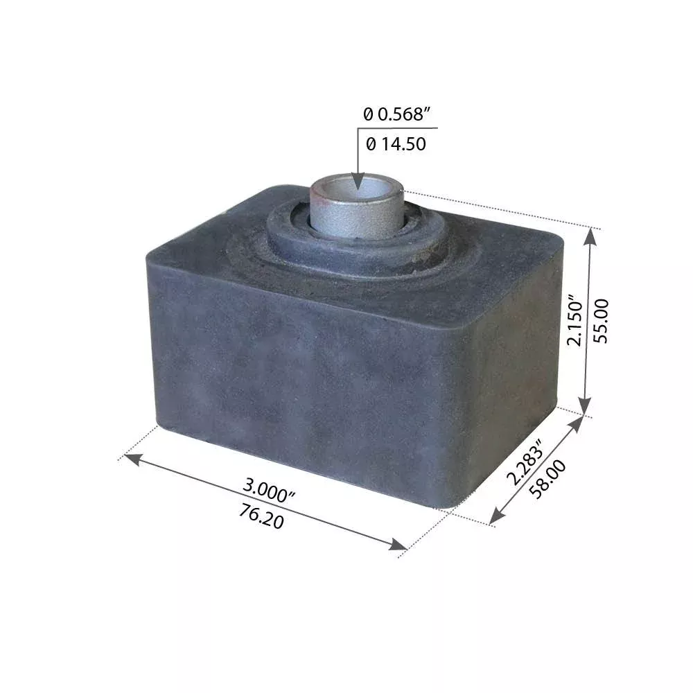 Fortpro Cabin Mount Compatible with International-Navistar Replaces 3512104C2, 475941C2| F306928