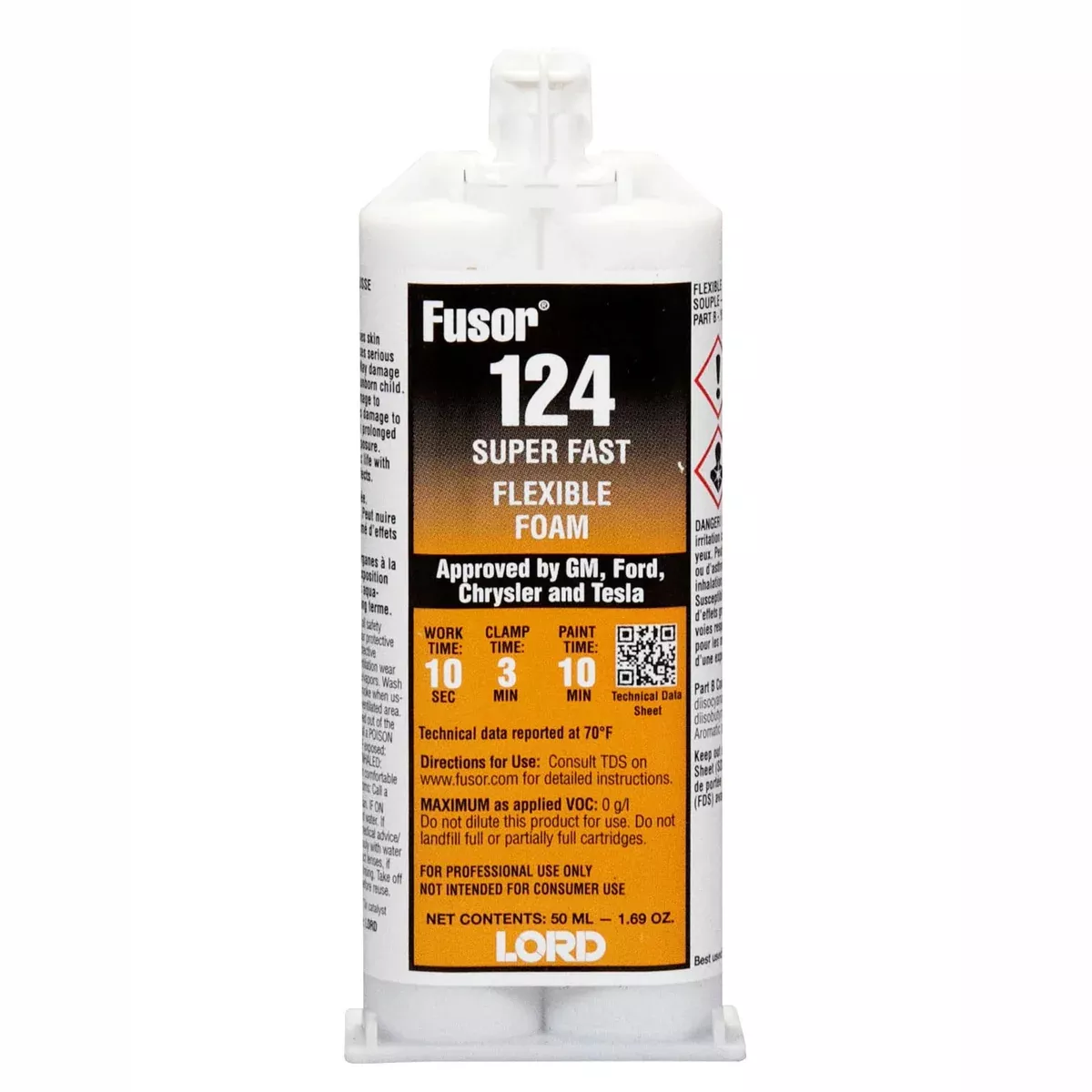 FusorFUS-124 – Super Flexible Anti-Flutter Foam (Fast-Set, 1.7 oz)