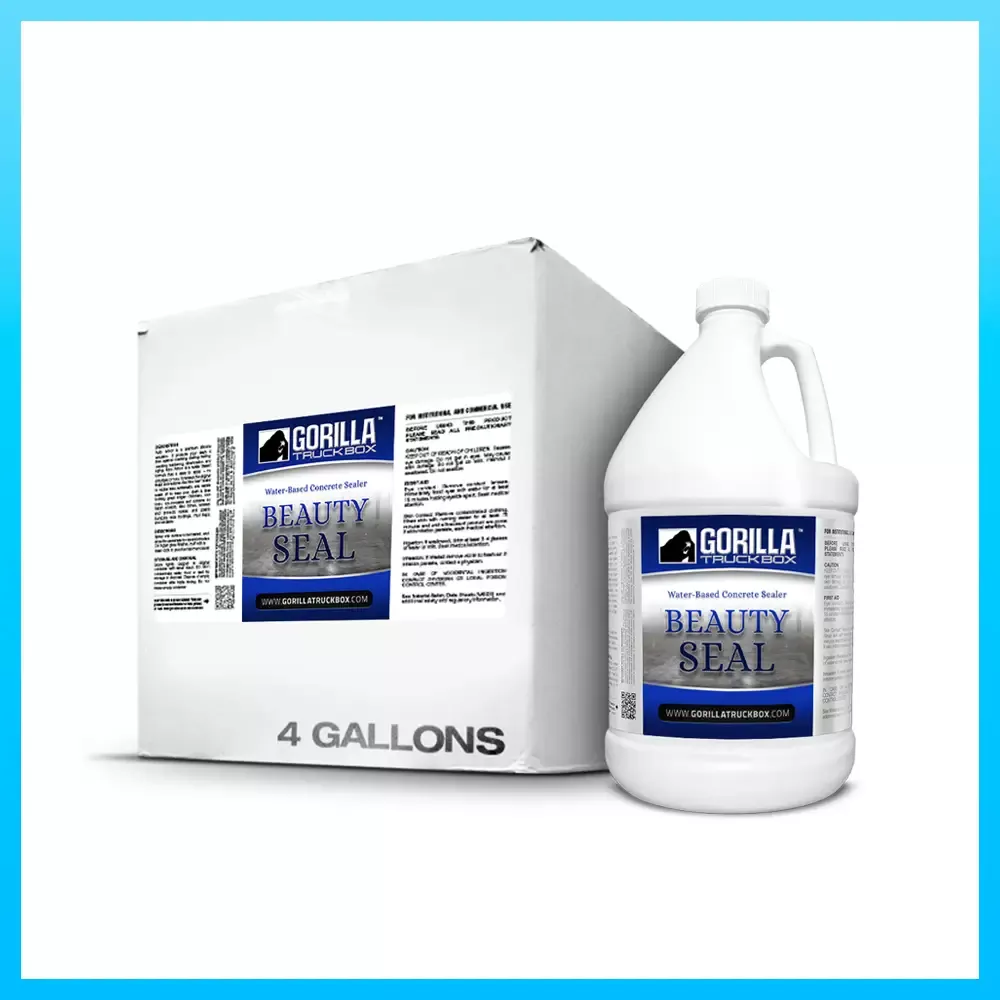 Gorilla Beauty Seal Water-Based Concrete Sealer – Case (4 Gallons)