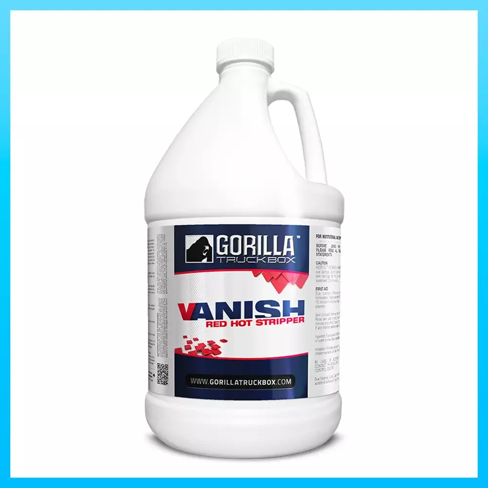 Gorilla Chemical | Vanish Red Hot Stripper, Gallon | Emulsifier