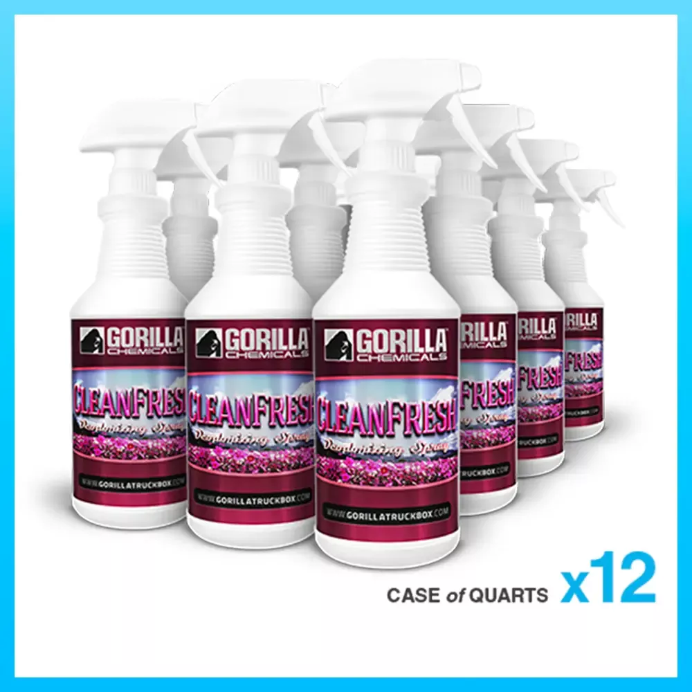 Gorilla Clean Fresh Deodorizer – Case (12 Quarts)