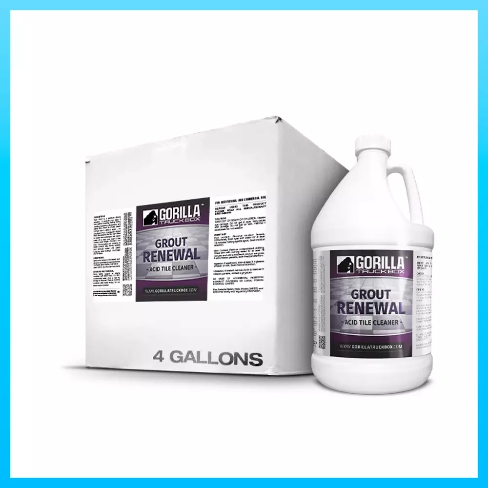Gorilla Grout Renewal Acid Tile Cleaner – Case (4 gallons)