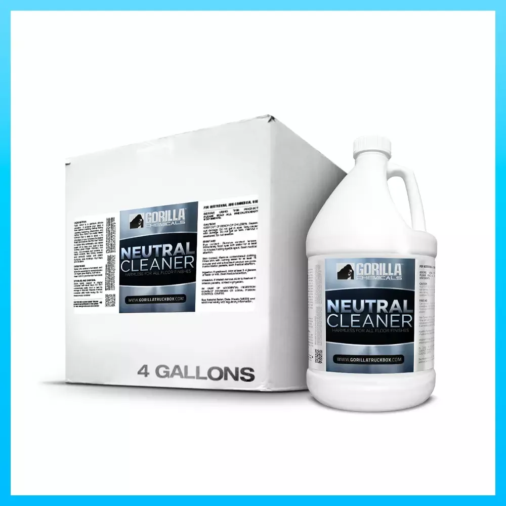 Gorilla Neutral Cleaner – Case (4 Gallons)