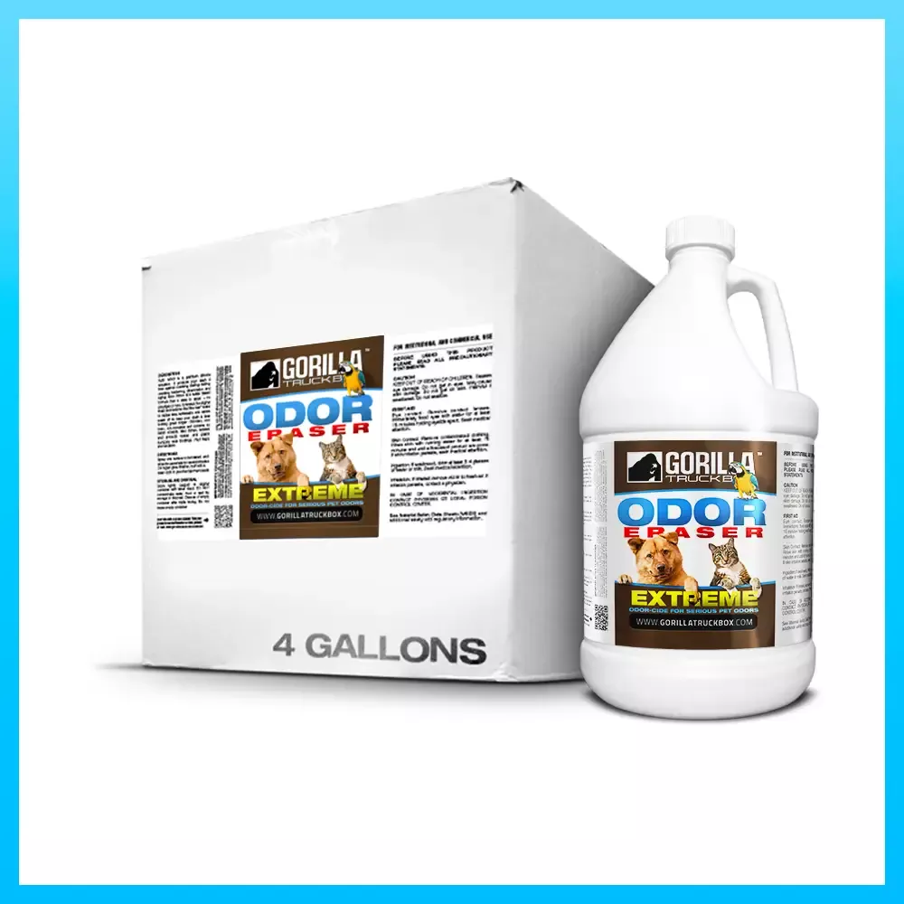 Gorilla Odor Eraser Extreme | Odor Counteractant, Gallon Case of 4