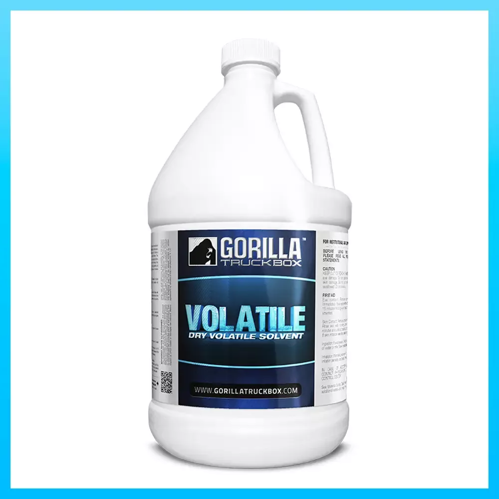 Gorilla Truckbox – Dry Volatile – Dry Cleaning Solvent, Gallon