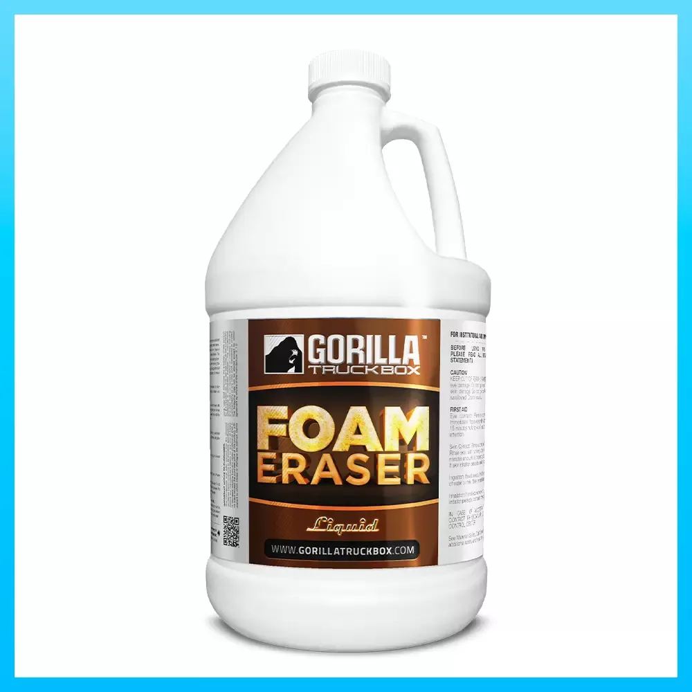 Gorilla Truckbox – Foam Eraser Liquid, Gallon