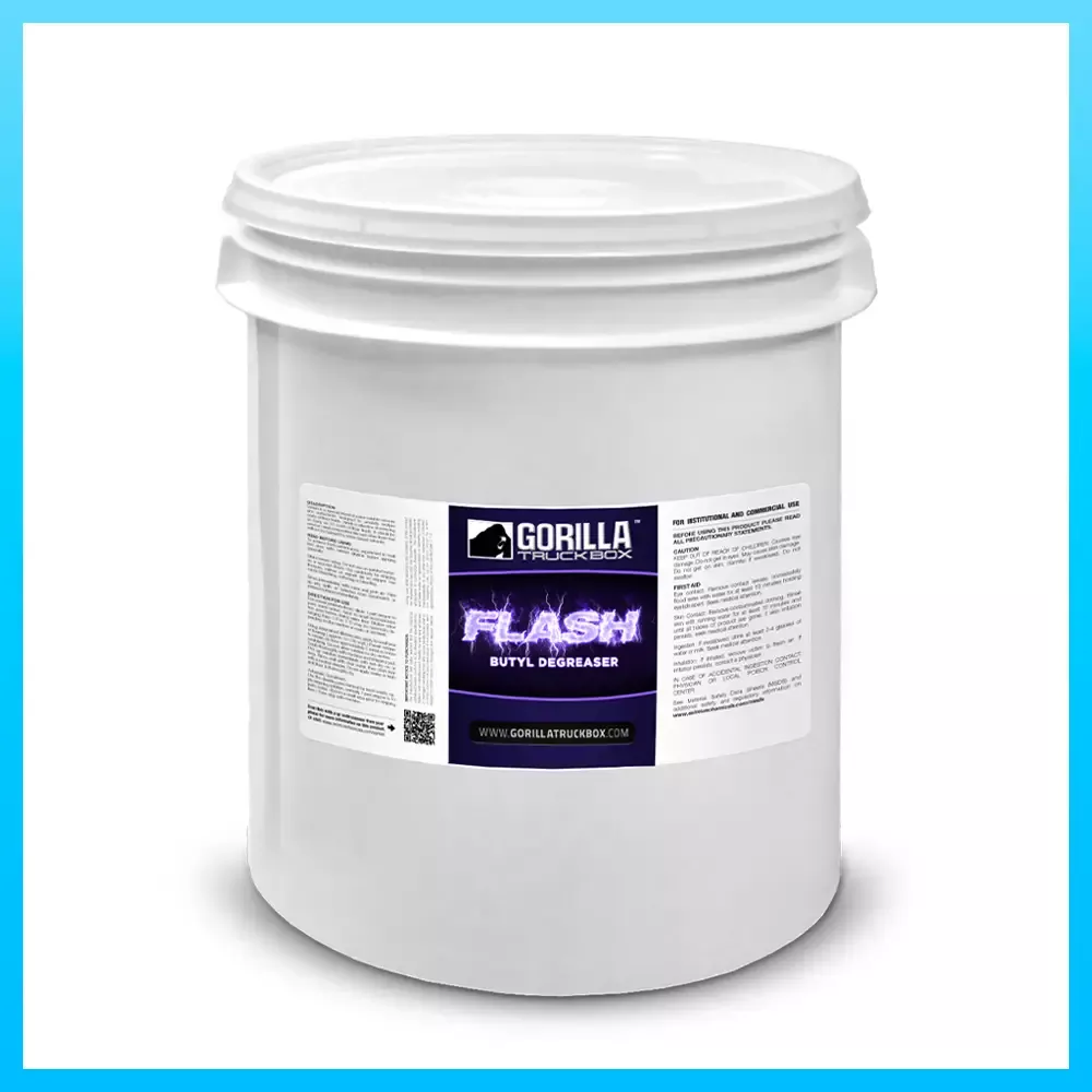 Gorilla Truckbox – Gorilla Flash – Butyl Degreaser, 5 Gallon Pail