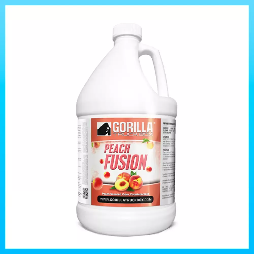 Gorilla Truckbox – Gorilla Peach Fusion – Carpet Deodorizer, Gallon