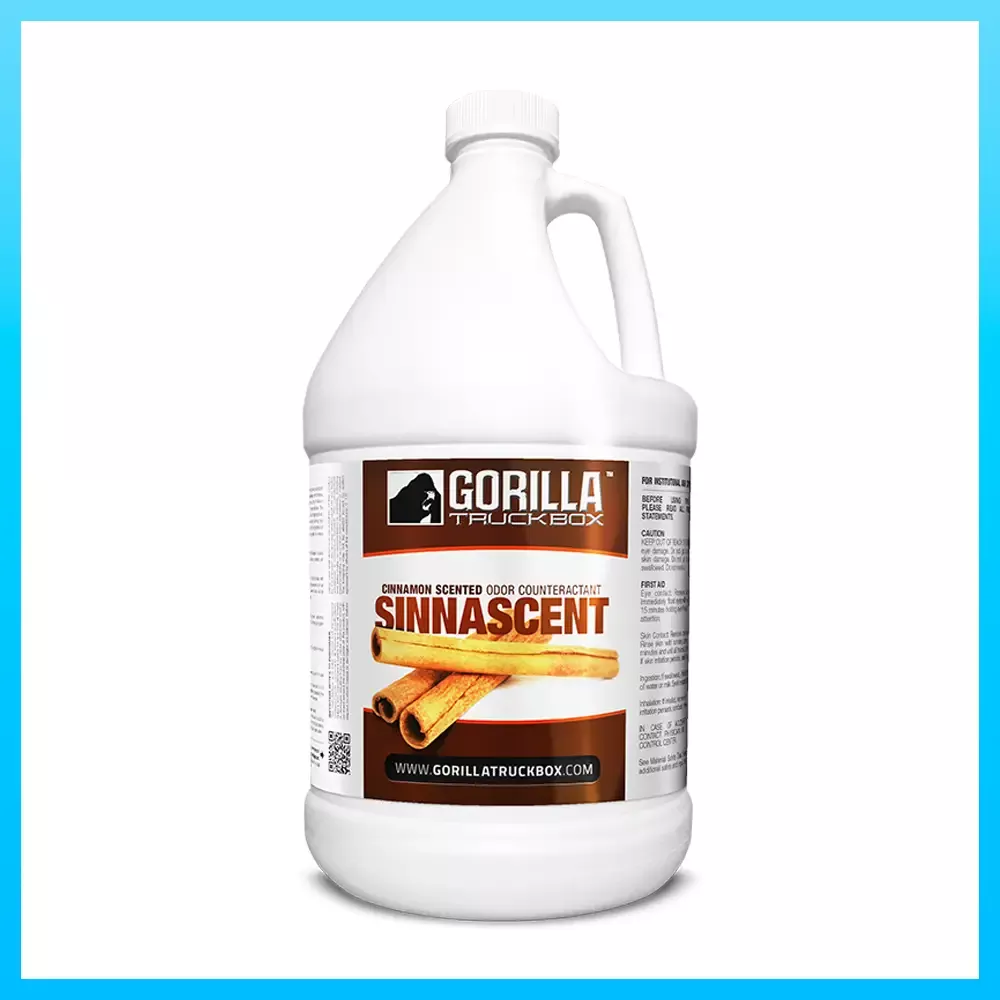Gorilla Truckbox – Gorilla Sinnascent Odor Counteractant – Carpet Deodorizer, Gallon