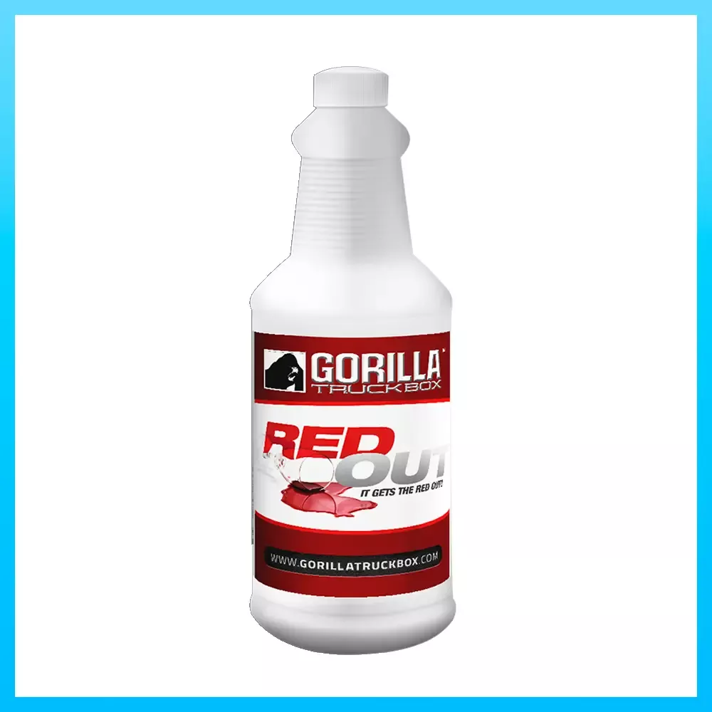 Gorilla Truckbox – Red Out – Dye Remover, Quart