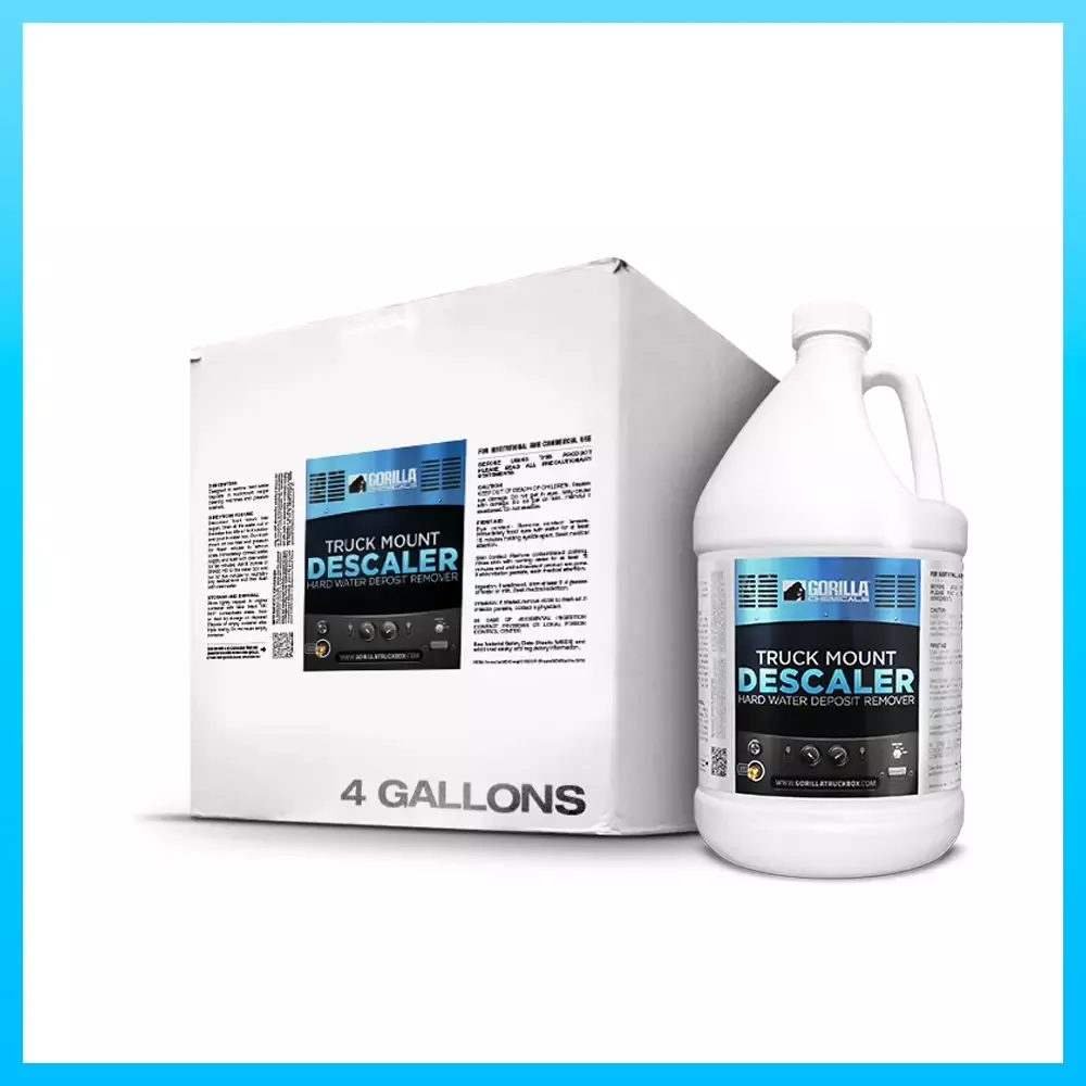 Gorilla TruckMount Descaler Cleaner – Case (4 Gallons)