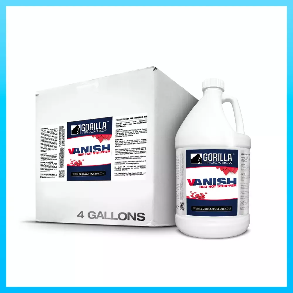 Gorilla Vanish Red Hot Stripper – Case (4 Gallons)