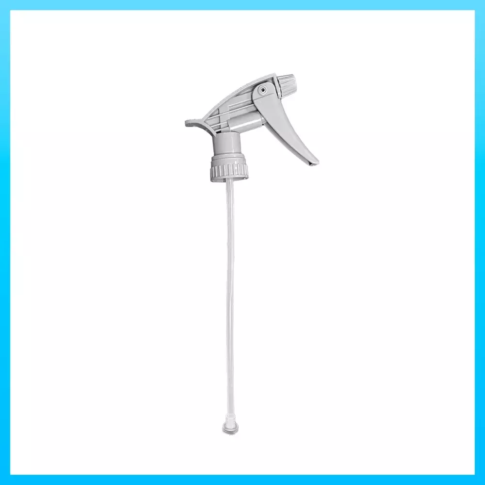 HD Trigger Sprayer, Gray Chemical Resistant