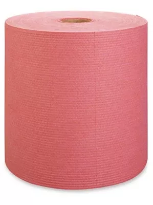Heavy Duty Shop Towel Pro X80 Jumbo Roll Wipers - Red