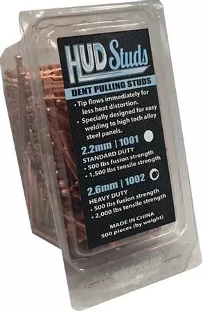 HUD Refinishing Dent Pulling Studs 2.2mm or 2.6mm (500 Per Box)