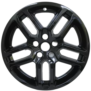 * IN STOCK READY TO SHIP * Ford Explorer Active Black Wheel Skins (Hubcaps/Wheelcovers) 2025 18" 18 Inch Set OF 4