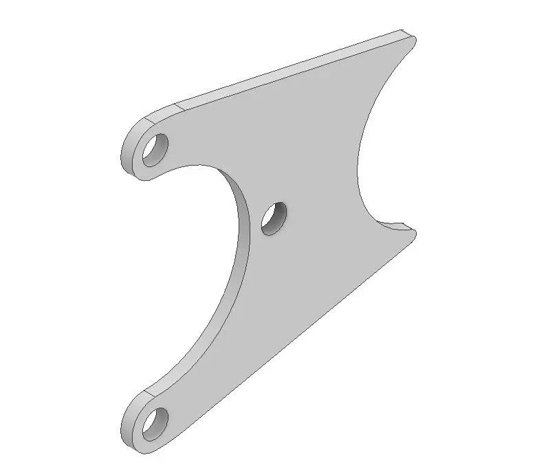Inline Cooler Mounting Bracket Kit, 3"