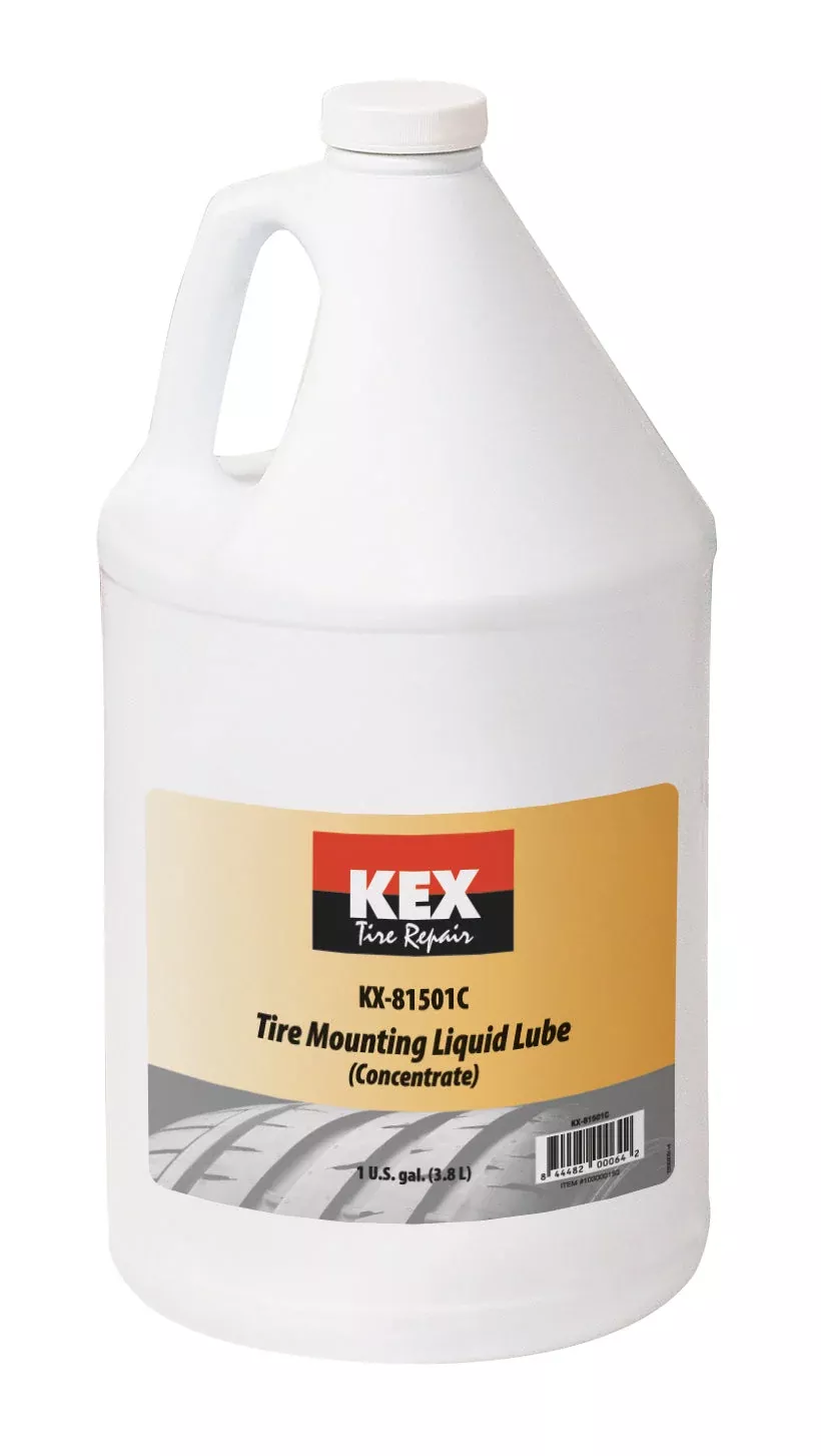 Kex 81501C Tire Mounting Lube - Liquid, Blue Tacky - 1 gal