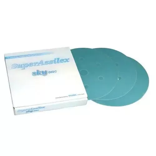 Kovax 1931538 – K-800 Grit Super Assilex Flexible Dry Sanding Disc (6 in, 25 Pcs)