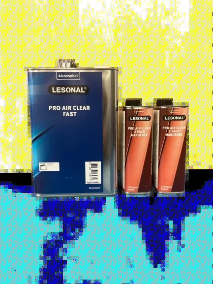 Lesonal Pro Air Clear Fast, 1 Gallon w/2 Qt Hardeners