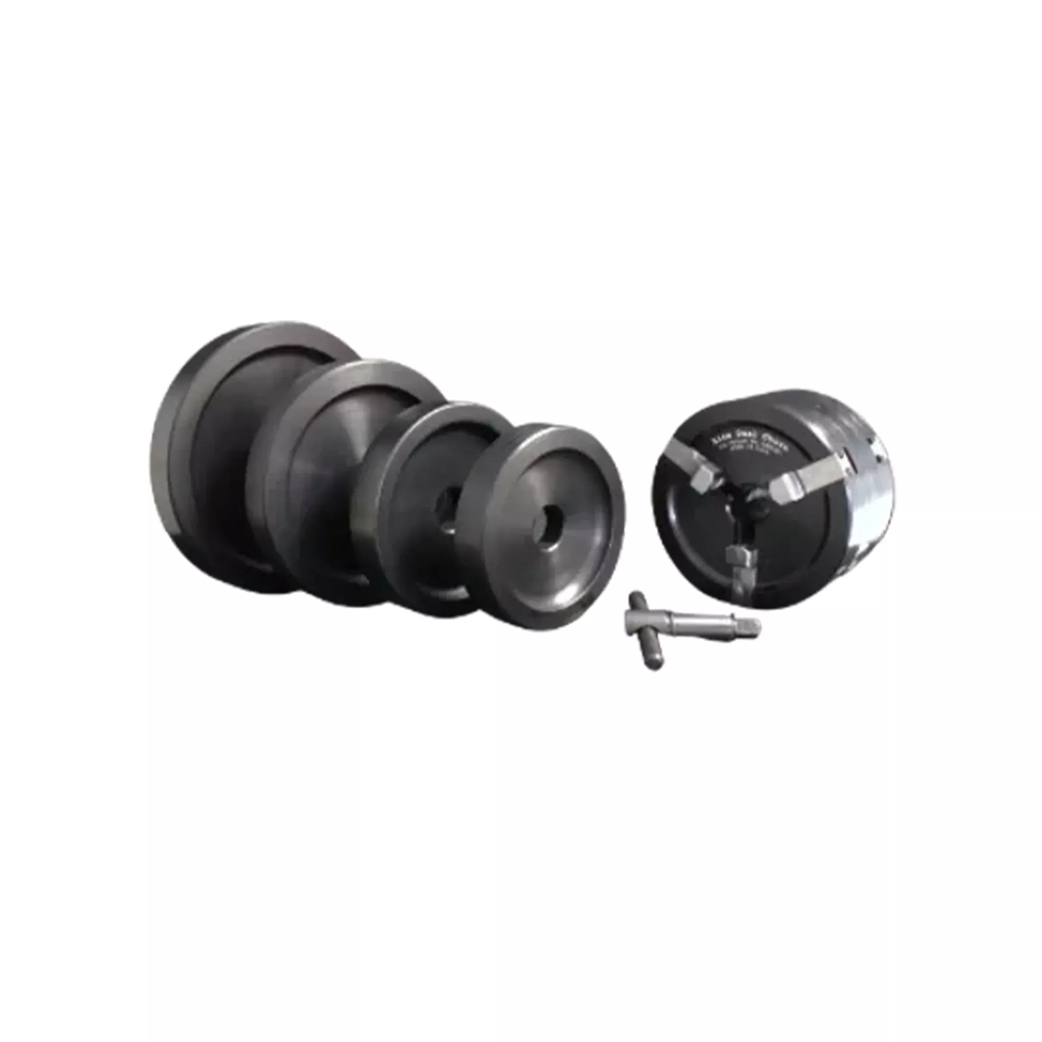 Light Truck Dual Chuck Adapter Set - 1" Bore, for Brake Lathes