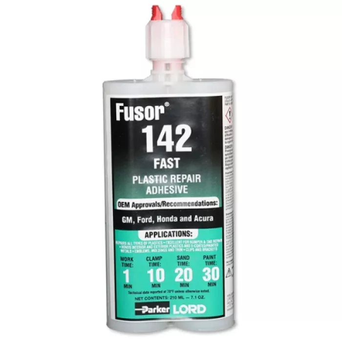 Lord Fusor 142 1 Minute Plastic/Bumper Repair Adhesive (Fast)