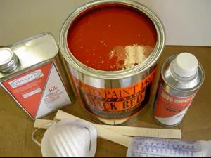 MACK RED ACRYLIC ENAMEL COV A740-2CC