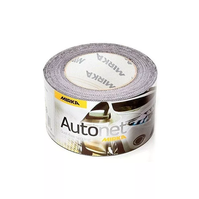 Mirka AE570080 – P80 Grit Autonet Grip Mesh Sanding Roll (2-3/4 in x 33 ft, Perforated)