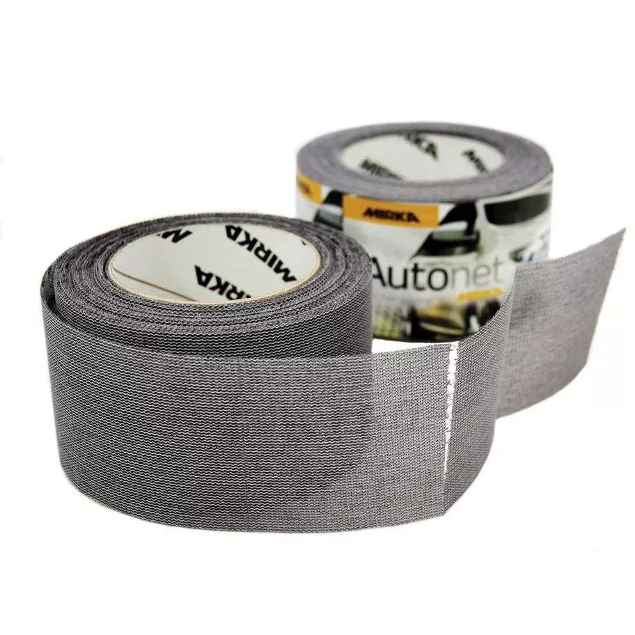 Mirka Autonet Mesh Grip Roll Sanding Paper 2-3/4"x10m (33 ft) , (80-600 Grit)
