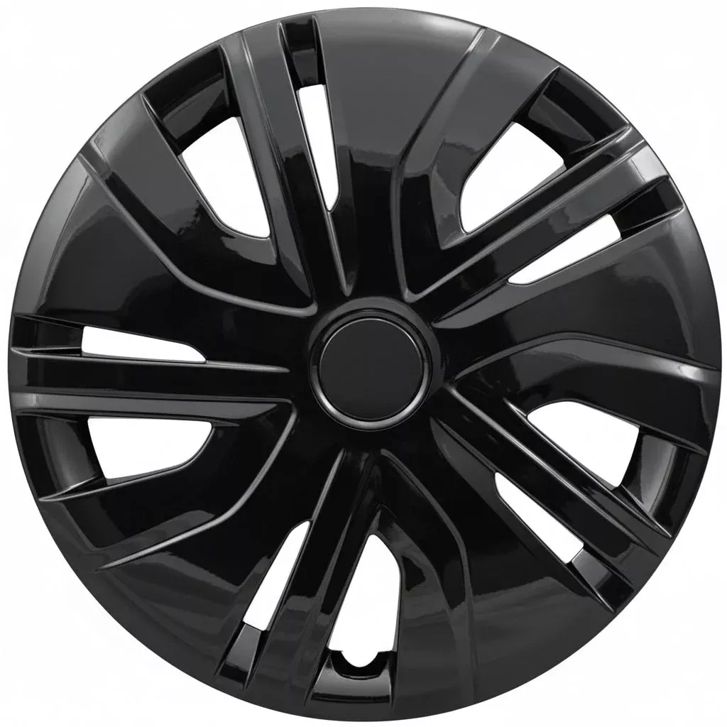 Mitsubishi Mirage ES Style 14" Gloss Black Replacement Hubcaps 495-14BLK